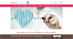 Desktop Screenshot of amarocentromedico.com